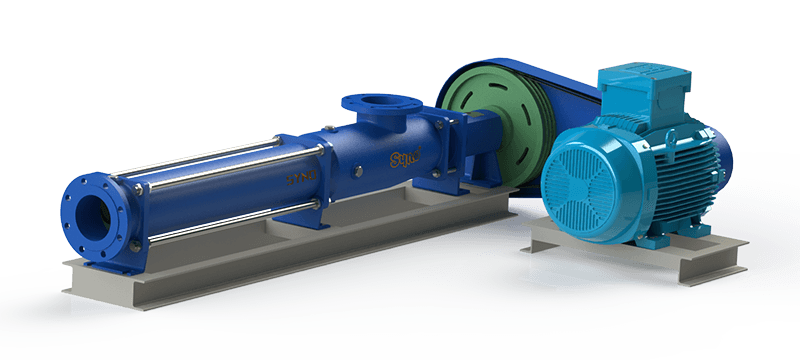Syno Pulley Drive L Type Arrangement